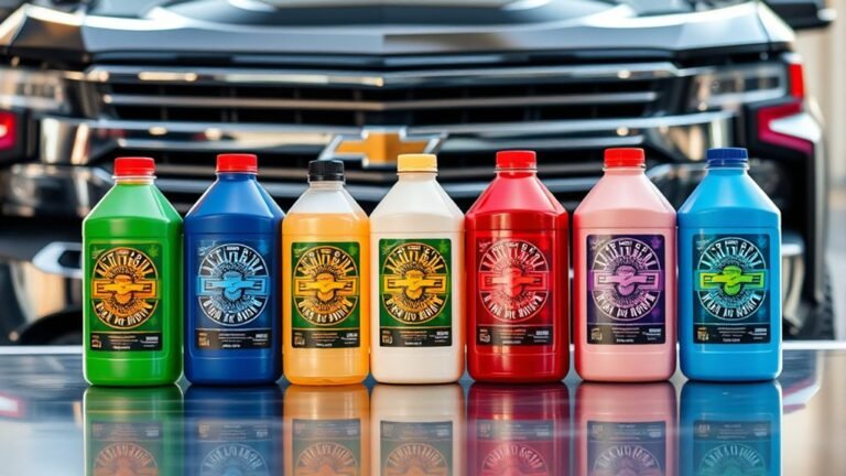top chevrolet silverado coolants